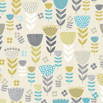Annika Teal Fabric by the Metre
